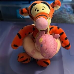 Tigger Plush Toy with Pink Float